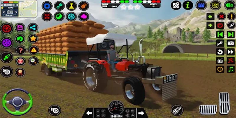 Tractor Games Tractor Farming android App screenshot 2