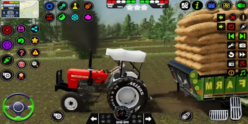 Tractor Games Tractor Farming android App screenshot 3